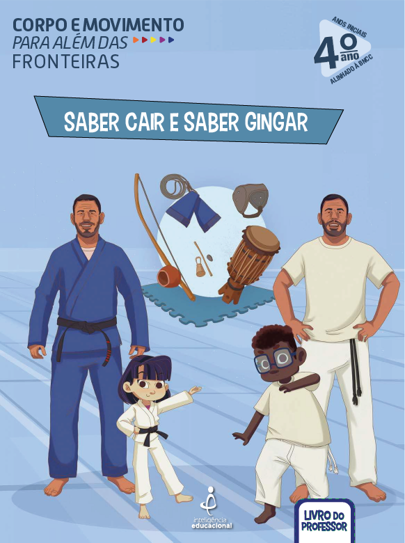 Capa do livro Saber Cair e Saber Gingar